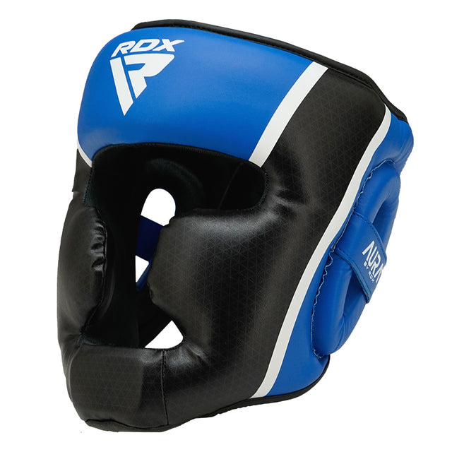 HEAD GUARD AURA PLUS T-17 BLUE/BLACK-S - Small