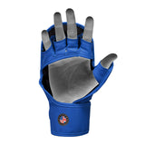 GRAPPLING GLOVES SHOOTER AURA PLUS T-17 BLUE/BLACK-S - Small