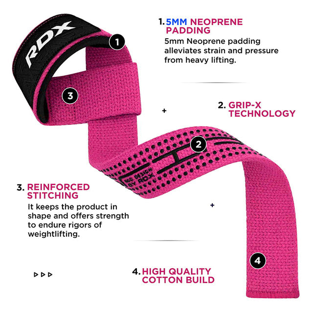 GYM COTTON GEL STRAP PINK PLUS - PINK