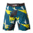 TOP TEN MMA Shorts "Jungle" (18721) - Black/Yellow - S - Black/Yellow,S