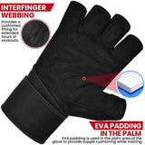 GYM GLOVE MICRO BLACK PLUS-M - BLACK,MEDIUM