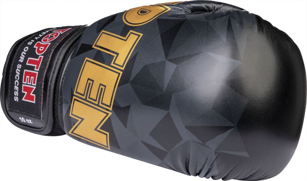 Boxhandschuhe „PRISM“ - 10oz,Black/Gold,Standard