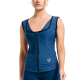 SWEAT VEST WOMEN'S W2 NAVY BLUE-M - NAVY BLUE,MEDIUM