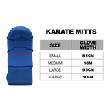 ADIDAS WKF MITT *NO THUMB* RED XL