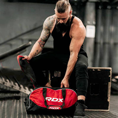 GYM KIT BAG RDX BLACK/RED