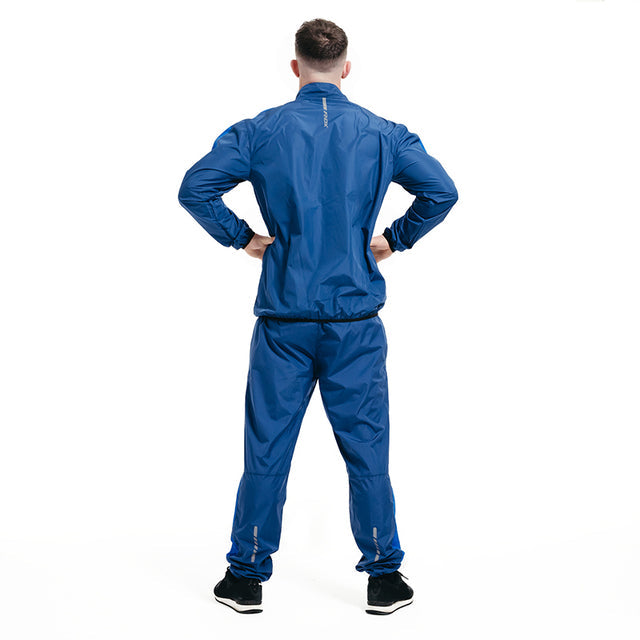 CLOTHING SAUNA SUIT C1 BLUE-L - BLUE,LARGE