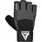 GYM WEIGHT LIFTING GLOVES W3 GREY WITH EVA PADDING-S - GREY,SMALL