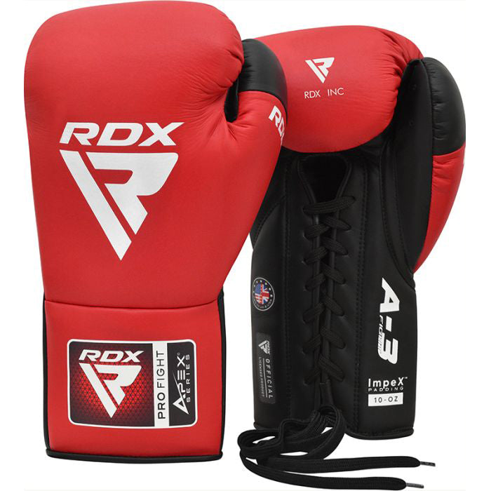 BOXING GLOVES PRO FIGHT APEX A3 RED