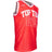 Tank Top „Fighter Jersey“ - Red,XS