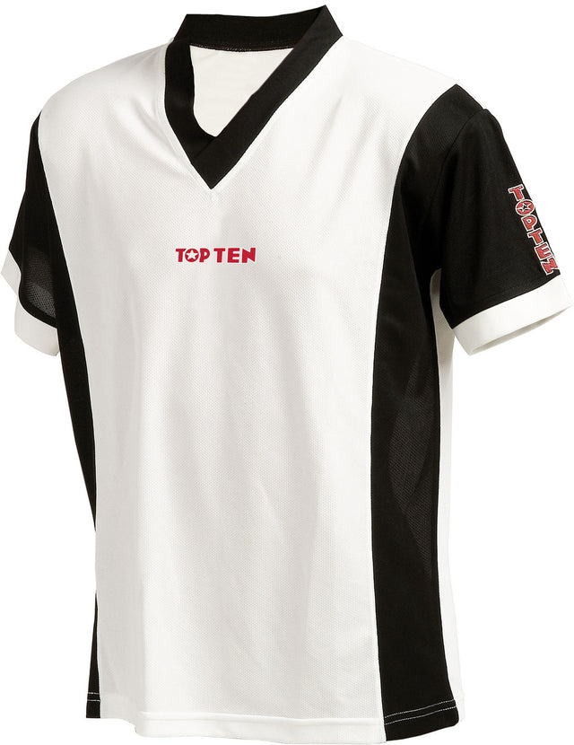 Kickboxing V FIGHTING Tops White/Black - XS - XS