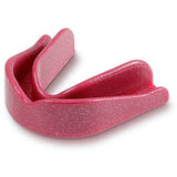 Kicksport Mouth Guard with Case - Single JUNIOR (KSMGSJ) - Pink Sparkle - Pink Sparkle