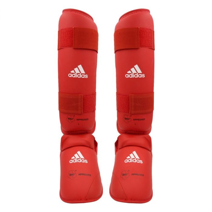 ADIDAS PU SHIN N STEP RED XL